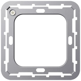 Adapter frame, for installation into British Standard wall boxes