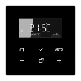 JUNG HOME room thermostat display, black