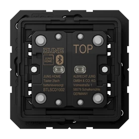 JUNG HOME Taster, batterieversorgt 2fach