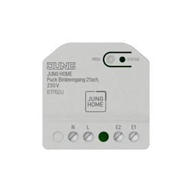 Entrada binaria JUNG HOME Puck 2 fases, 230 V ~