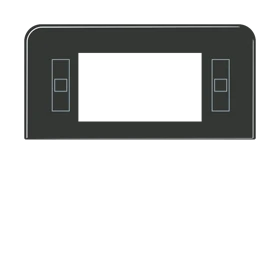 Cover, F40 Room controller, black