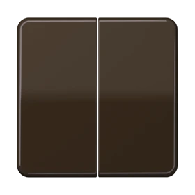 Tecla simple, marrón