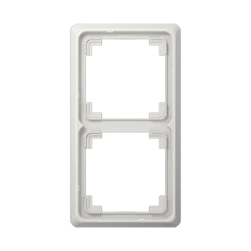 Marco doble, gris claro