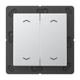EnOcean radio transmitter, 4-channel, aluminium