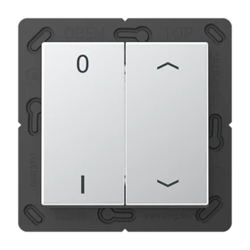 EnOcean radio transmitter, 4-channel, aluminium