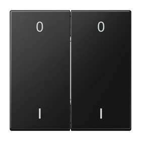 EnOcean radio transmitter, 4-channel, matt graphite black