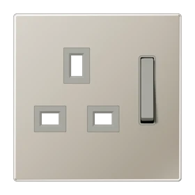 Centre plate for socket insert 571 G, stainless steel