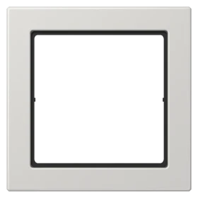 Frame 1-gang, light grey