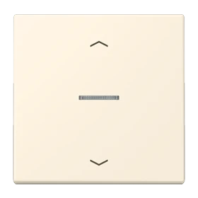 eNet push-button standard, with arrow symbols, with lens, blanc ivoire (4320B)