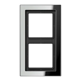 Frame 2-gang, chrome