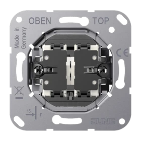 Doppel-Kipptaster, 2 Wechsler, 10 A 250 V ~