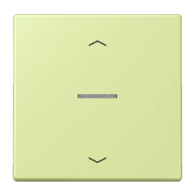 Enjoliveur touche 1 voie, F10, vert jaune clair (32053)