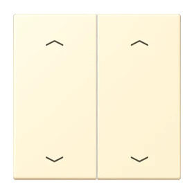 Wippe 2fach, F10, blanc (32001)