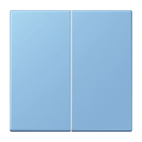 Bouton poussoir LB Management 2 voies, bleu céruléen 59 (4320N)