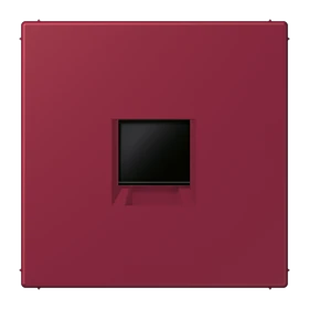 Abdeckung (gerastet) für Modular-Jack-Steckbuchsen, 1fach, UMA-CAT6A, RADIALL, Panduit, Assmann, le rubis (4320M)