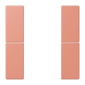 Tasterset 2-voudig, F50, l’ocre rouge moyen (32111)