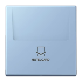 Key card holder, outremer moyen (32021)