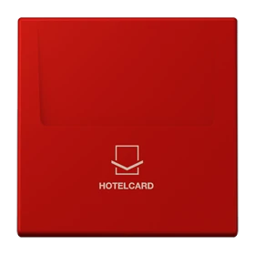 Key card holder, rouge vermillon 31 (32090)