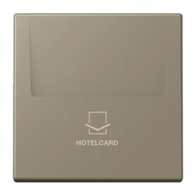 Key card holder, ombre naturelle moyenne (32141)