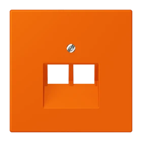 Afdekking voor IAE/UAE-aansluitdozen, 2 x 8-pole, orange (32080)