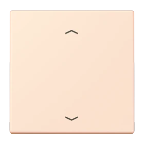 Rocker, with arrow symbols, orange pâle (32082)