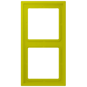 Frame 2-gang, vert olive vif (4320F)