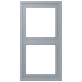 Frame 2-gang, gris clair 59 (4320O)