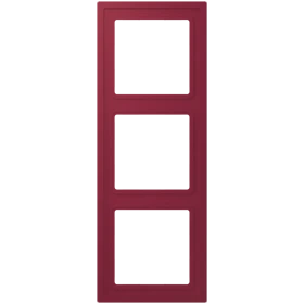Frame 3-gang, le rubis (4320M)