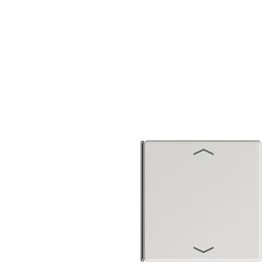 Cover 1+4 4-gang, F40, light grey