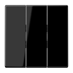 Tecla simple 3 fases, negro