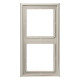 Rahmen 2fach, Edelstahl