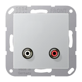 Cinch Audio (RCA), aluminium