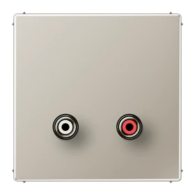 Cinch Audio (RCA), stainless steel