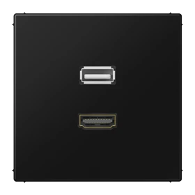 HDMI / USB 2.0, schwarz
