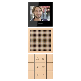 Video indoor station 2.7’’, terre sienne claire 31 (32122)