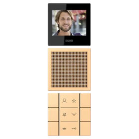 Video indoor station 2.7’’, terre sienne claire 59 (4320P)