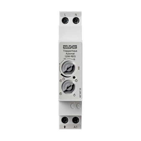 Power unit for rail mounting, rail mounting device, 1 rail units