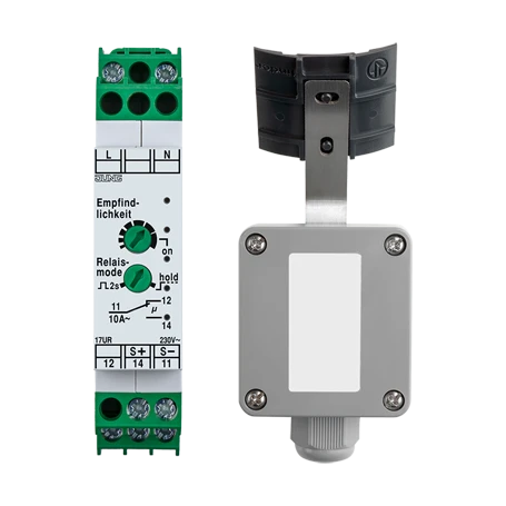 Converter with rain sensor