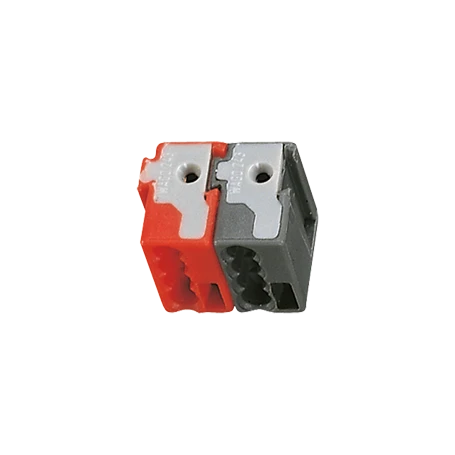 Anschluss- und Abzweigklemme, rot/schwarz (für KNX)