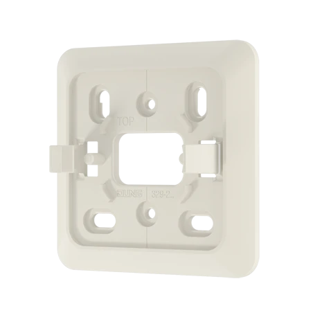 Montageplaat 1-voudig, voor wandcontactdozen 321 A .. en trekschakelaars 606 ZA .., wit