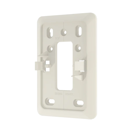Montageplaat 2-voudig, voor AP 600 2-voudige wandcontactdozen, wit