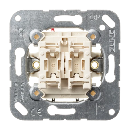 Impulsdrukker 2-voudig, 2 maakcontacten, 10 A 250 V ~