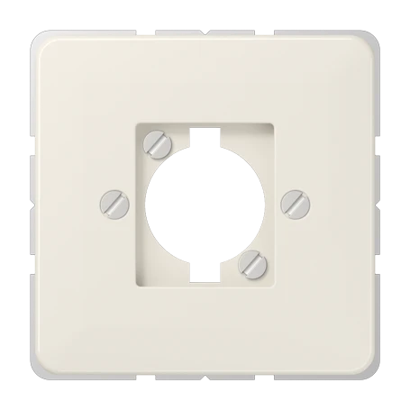 Afdekking, voor luidspreker-aansluitbus voor XLR-connector (D series), wit