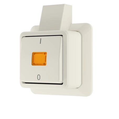 Wipcontroleschakelaar, set, 2-polig, 10 AX, 250 V ~, wit