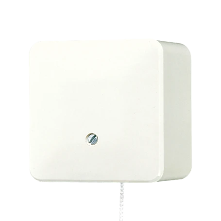 2-way pull cord switch, 1-pole, 2-way, 10 AX, 250 V ~, ivory