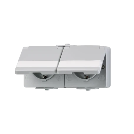Jung 622WW, Presa Schuko doppia