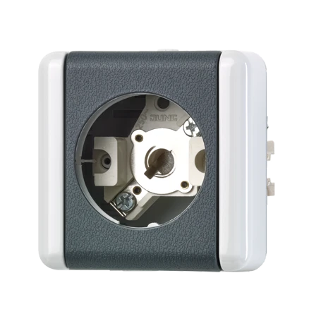 Lichtsignaal (zonder lens) voor montagebehuizing, E10-schroefdraad, WG 800, grijs