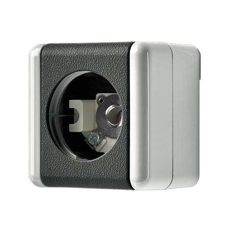 Lichtsignaal (zonder lens), E10-schroefdraad, WG 800, grijs