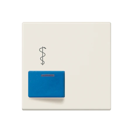 Centre plate for Ackermann, Typ 73022 A 2, ivory