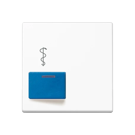 Centre plate for Ackermann, Typ 73022 A 2, white